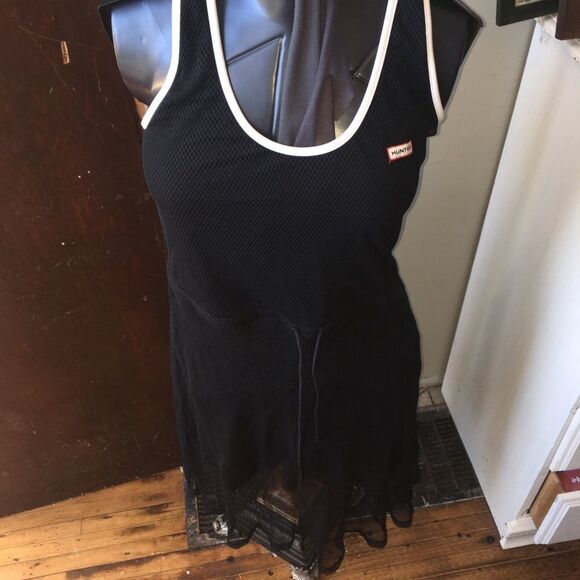 Hunter for Target black mesh tenniscore size M dress - Picture 1 of 3